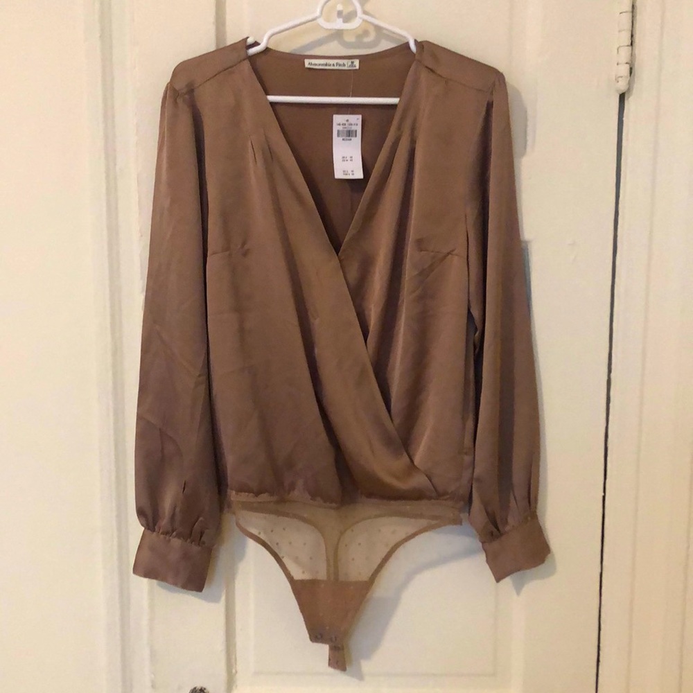 Abercrombie & Fitch, Medium, Brown/Taupe